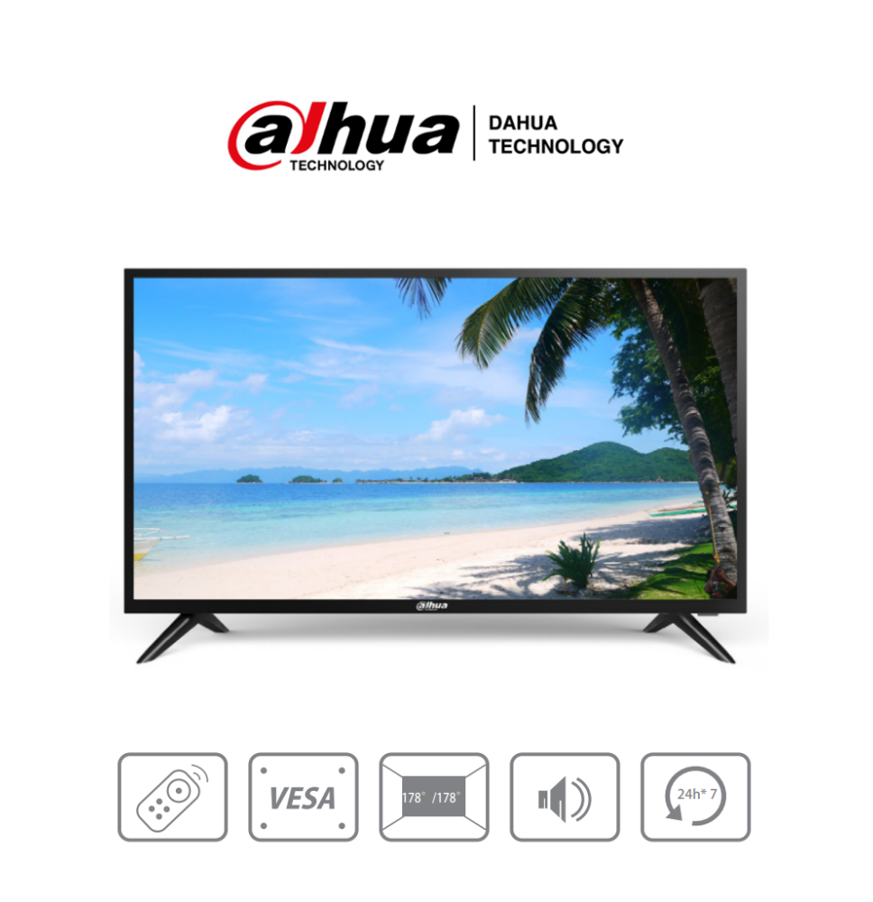 DAHUA DHI-LM32-F200 - Pantalla FHD de 32 pulgadas con resolución 1920×1080  diseñada