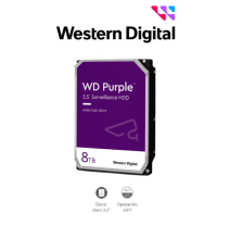 WESTERN DIGITAL WD85PURZ - Disco Duro de 8 TB Purple/ Especial para Videovigilancia/