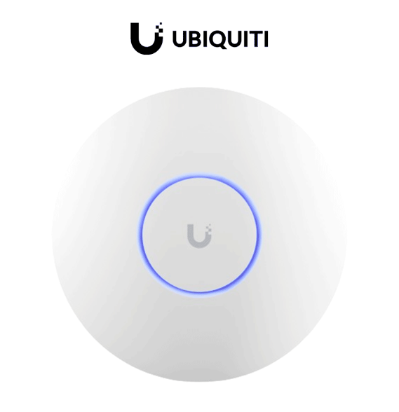 UBIQUITI U6-LR  Punto de Acceso WiFi 6 3.0 Gbps con radios de 5 GHz (4x4 MU-MIMO y OF
