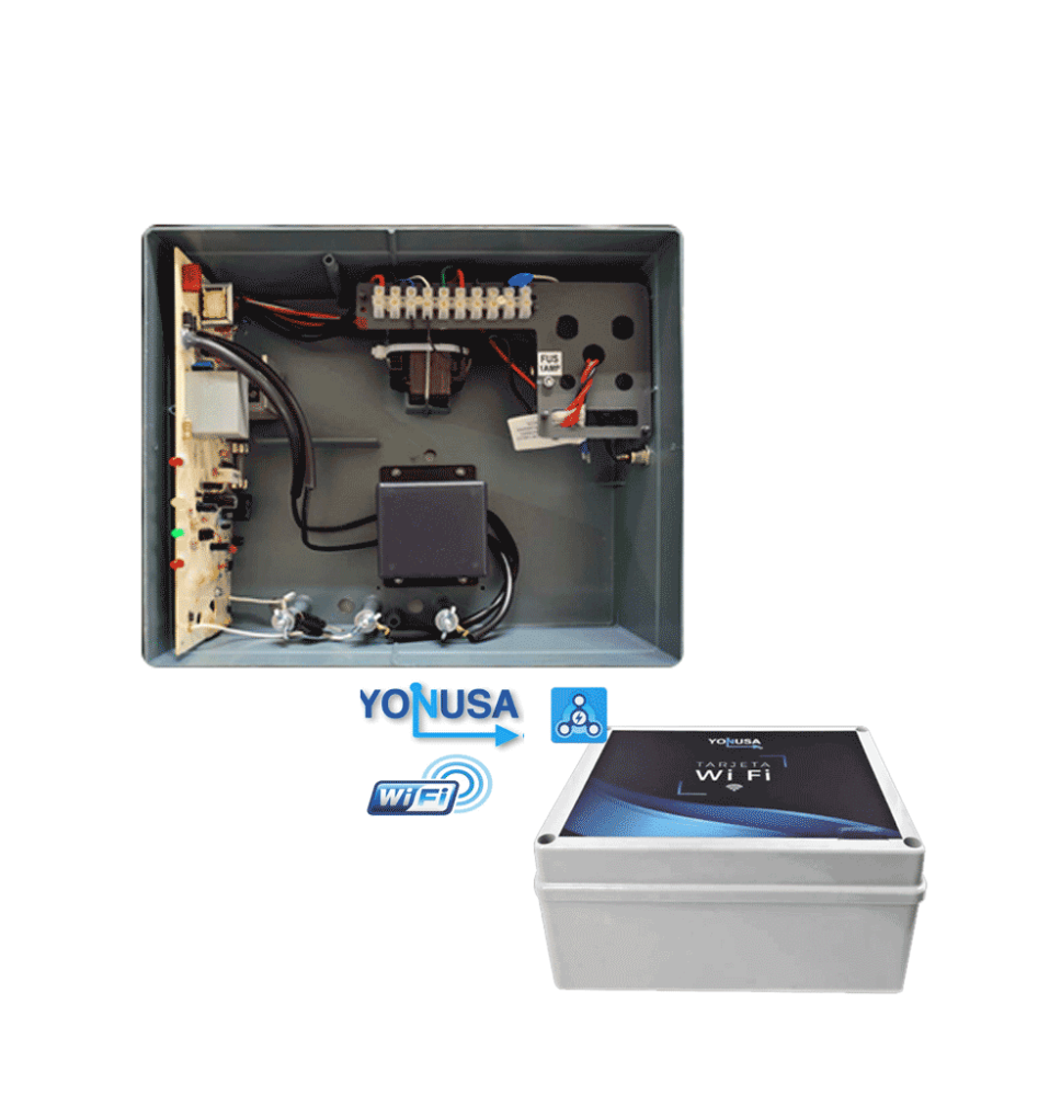 YONUSA EYNG12001WIFI - Paquete de ENERGIZADOR de nueva generacion 12 000V / Modulo  W