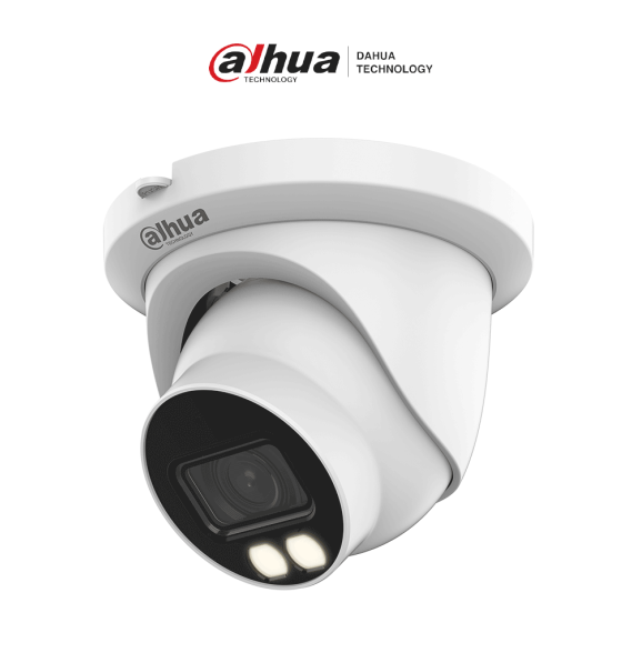 DAHUA DH-IPC-HDW5449TM-SE-LED-0280B - Cámara IP Domo FullColor 4MP  lente de 2.8mm (1