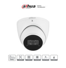 DAHUA DH-IPC-HDW3841EM-S-S2 - Cámara IP Domo de 8 MP con diseño Eyeball  lente 2.8 mm