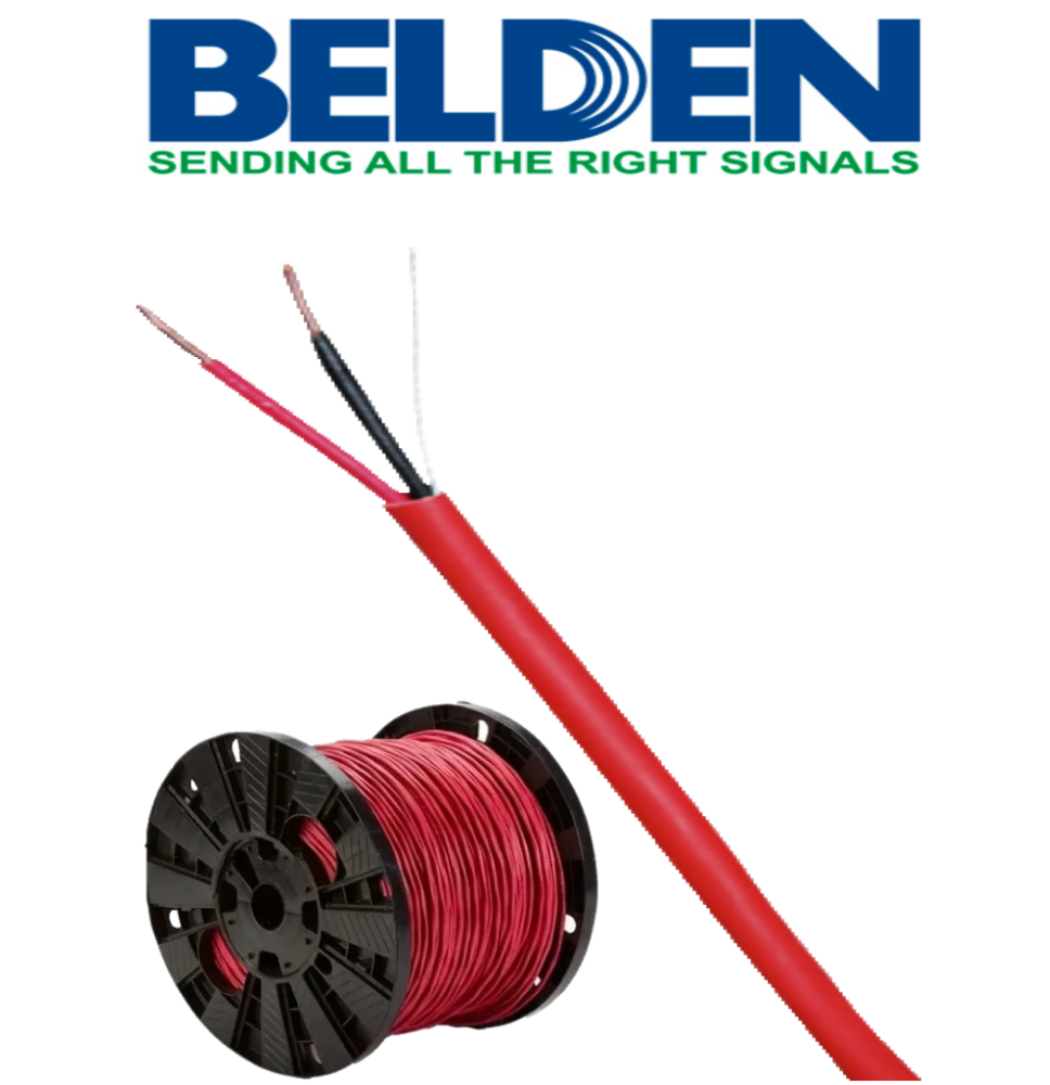 BELDEN 5220UL0021000 - Bobina de cable para sistemas de deteccion de incendio / 2 Con