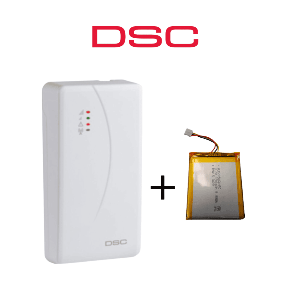 DSC TL405LELAU -  Comunicador Universal Dual IP / LTE + Batería de Respaldo DSC247002