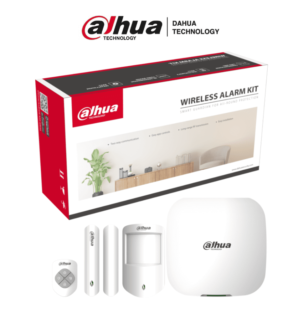 DAHUA DHI-ART-ARC3000H-03-FW2 - Kit Alarma Inalámbrico con Conexión 4G  Wifi  Etherne