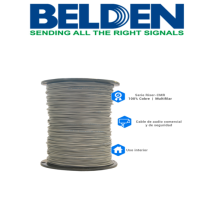 BELDEN 5300UE0081000 - Cable de alarma/ 2 Conductores / Calibre 18 AWG/ 305 Metros /