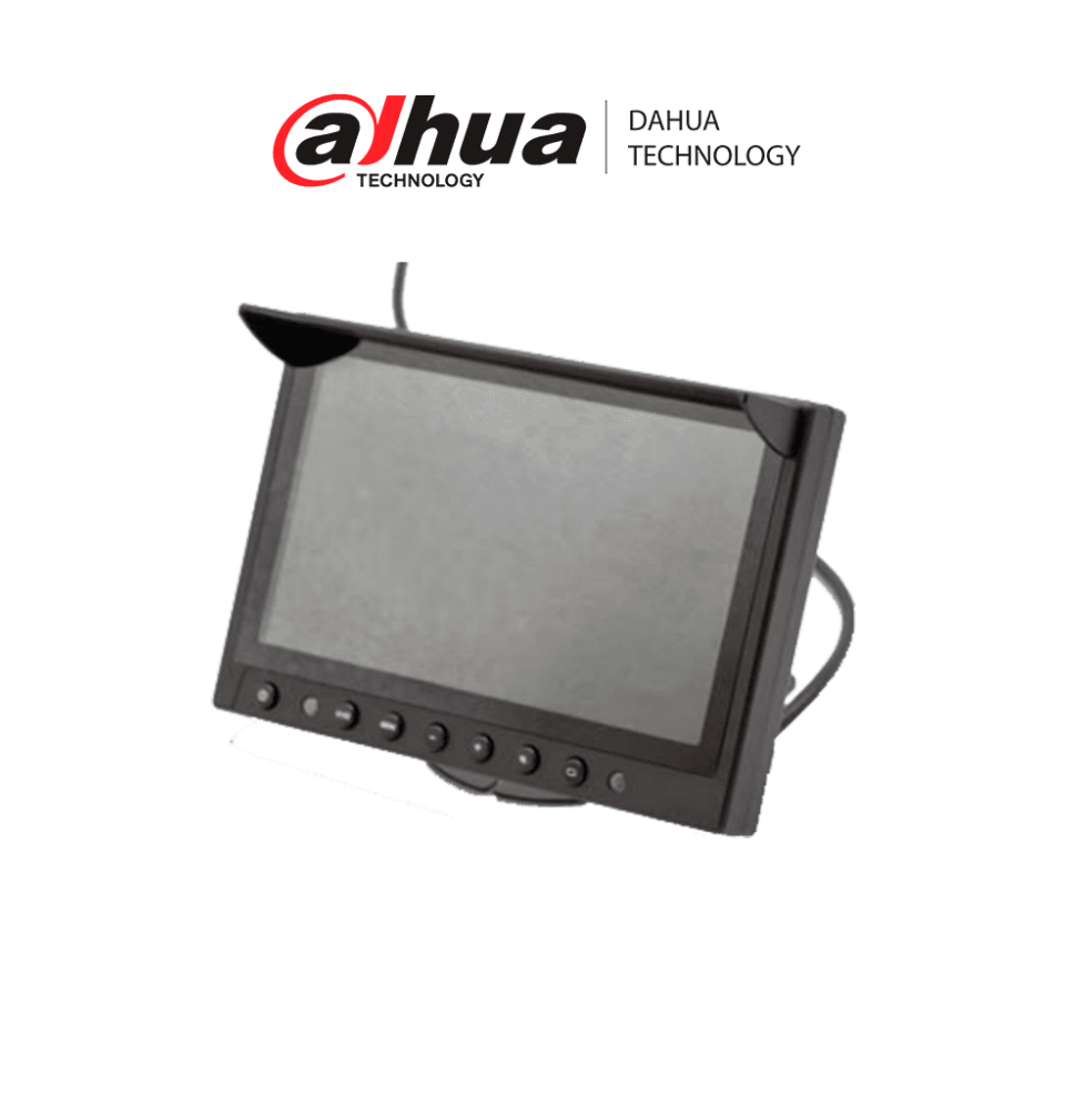 DAHUA DHI-MLCDF7-E  Monitor Led de 7 Pulgadas Widescreen TFT-LCD/ Especial para DVRs