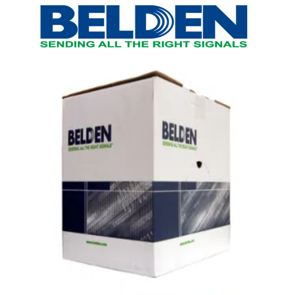 BELDEN 5502UE0081000- Cable de alarma/ 4 Conductores/ Cobre/ Calibre 22 AWG/ 305 Metr