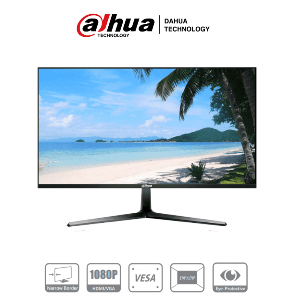 DAHUA DHI-LM27-B200 - Monitor de 27 Pulgadas/ Full HD/ Especial para Videovigilancia/