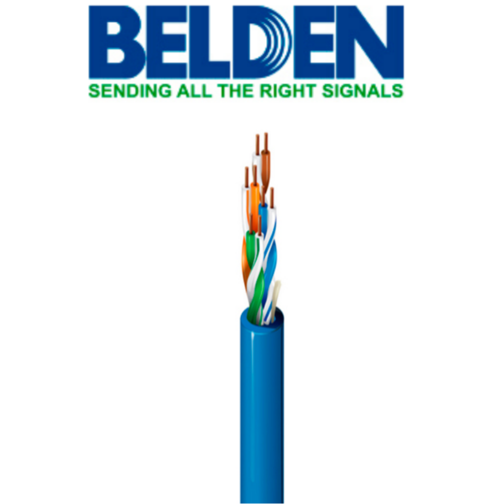 BELDEN 1583A006U1000 - Cable UTP / 4 Pares / Categoria 5E / 24  AWG / 305 Metros / 10