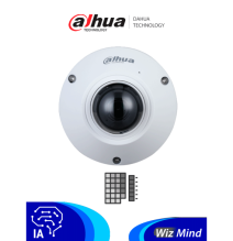 DAHUA IPC-EB5541-AS - Camara IP FishEye de 5 Megapixeles/ WizMind/ 360 Grados/ H.265/