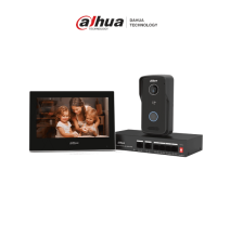 DAHUA DHI-KTP03 - Kit de Videoportero: Monitor de 7  frente de calle IP65 con visión