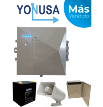 YONUSA EYNG12001BAT - Energizador de nueva generación de12 000 V con hasta 2 500 metr