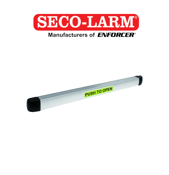 SECO-LARM SD961A36SLQ - Barra Para Salida De Emergencia Con Led / Zumbador 92db / Tem