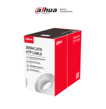 DAHUA PFM923I-6UN-C - Bobina de Cable UTP Cat 6 100% Cobre/ Color Blanco/ 305 Metros/