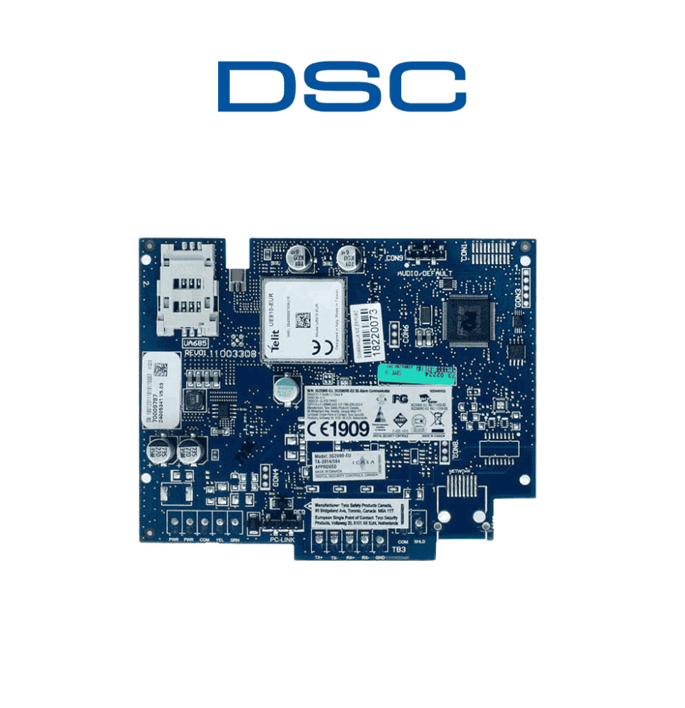 DSC 3G2080ELAT - Neo Comunicador de Alarma Celular 3G2080 Con aplicación ConnectAlarm