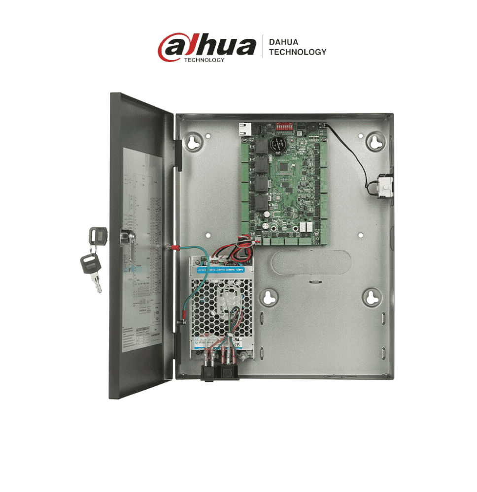 DAHUA ASC2202C-D - Control de Acceso gestiona 2 puertas y 4 lectoras  admite 100 000