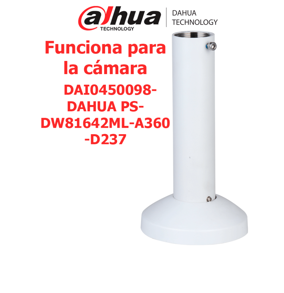 DAHUA PFB710C-SG - Adaptador para montaje en techo compatible con cámaras PTZ PSDW816