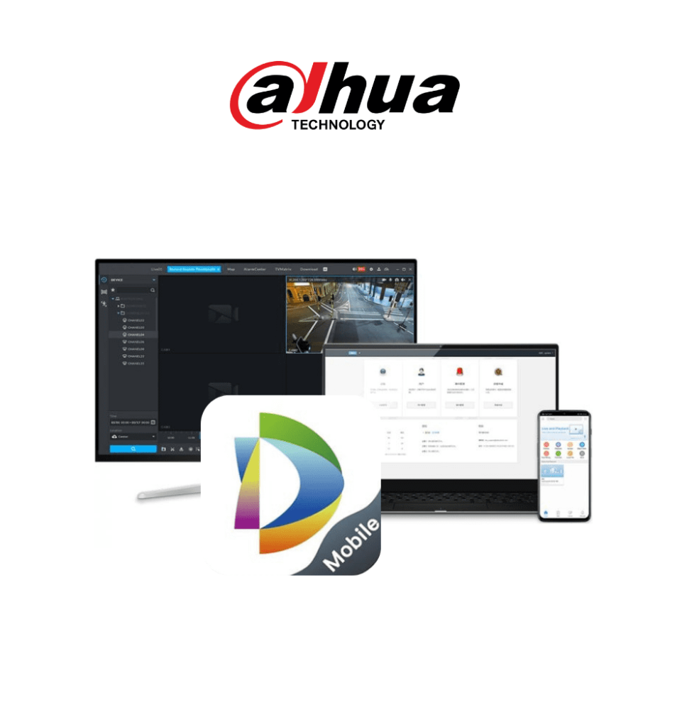 DAHUA DHI-MobileCenter-FR-Channel - Licencia de 1 Canal de Reconocimiento Facial para