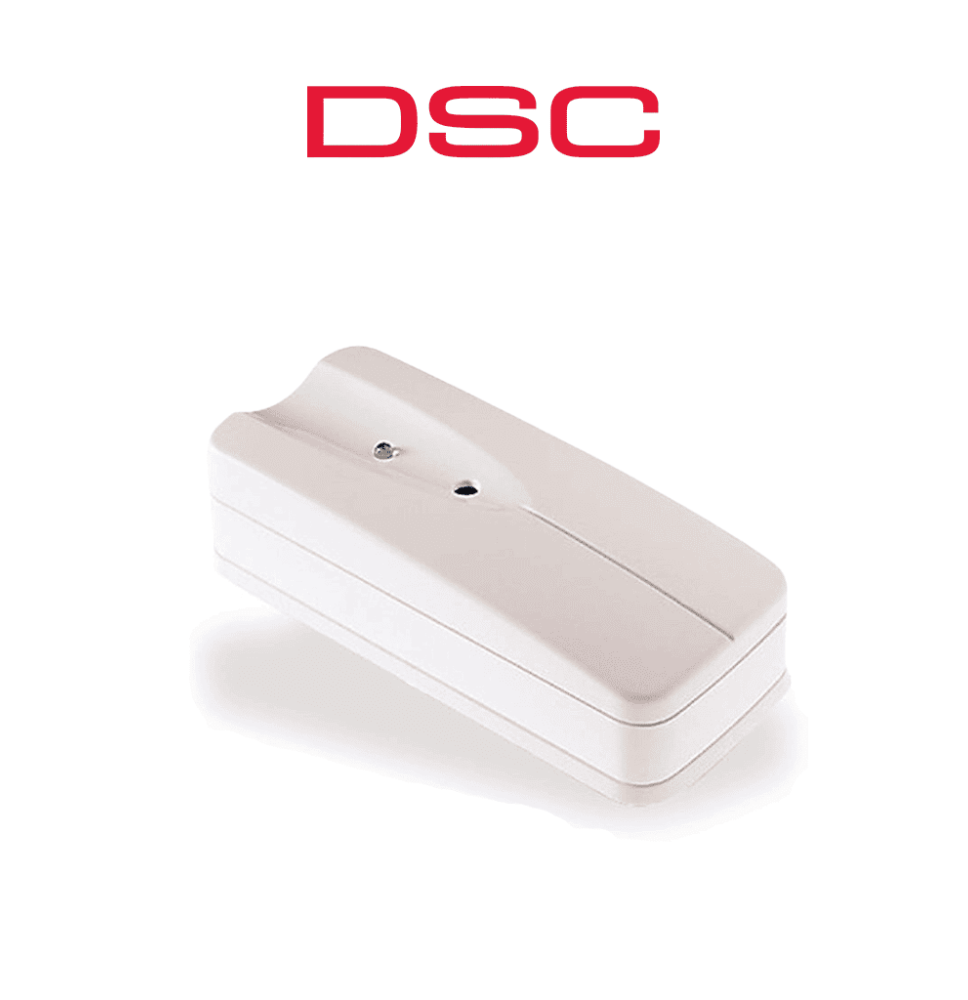 DSC WLS922L433 - Detector de Ruptura de Cristal con con frecuencia 433 Mhz compatible