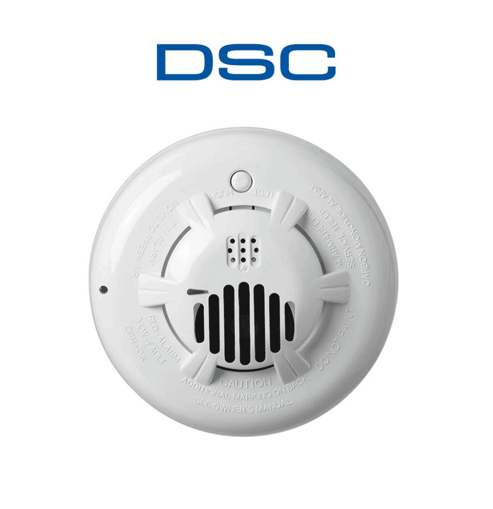 DSC PG9933 - Detector Inalambrico de Monoxido de Carbono POWER G compatible con NEO