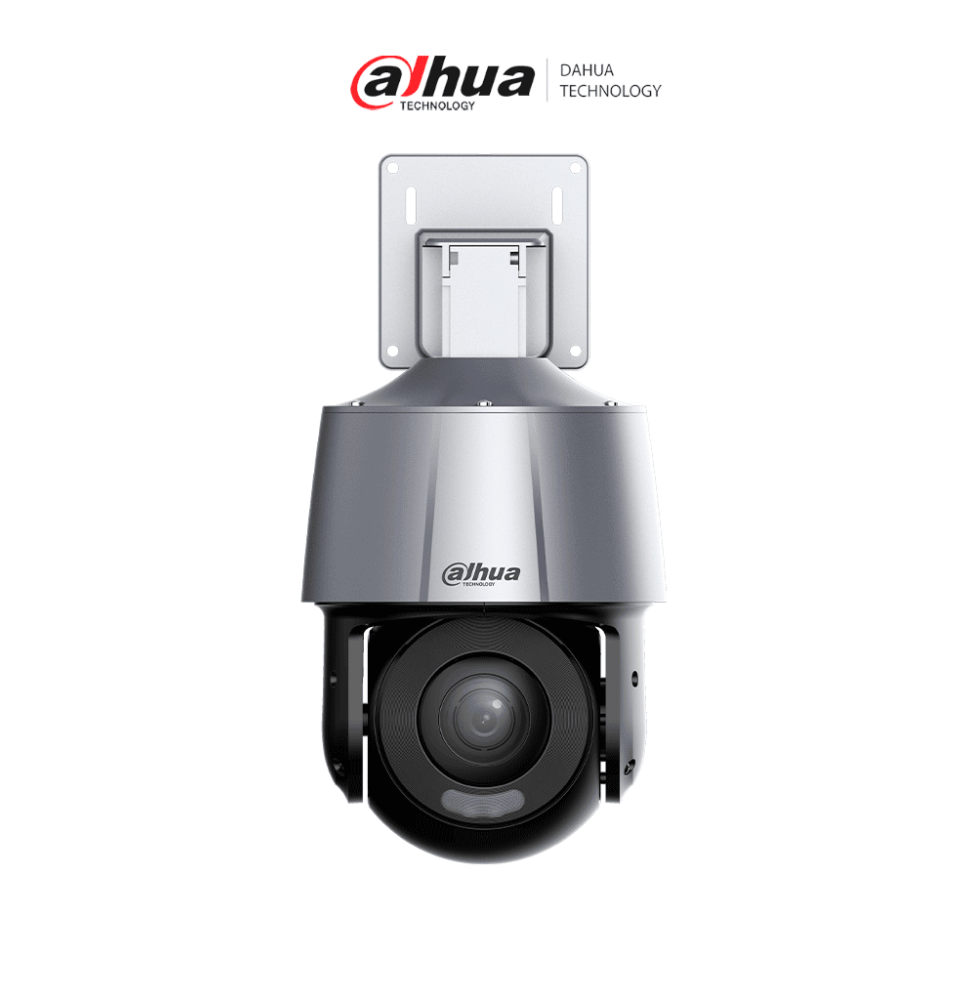 DAHUA SD3A400-GN-A-PV - Camara IP PT de 4 Megapixeles Full Color/ Disuasión Activa/