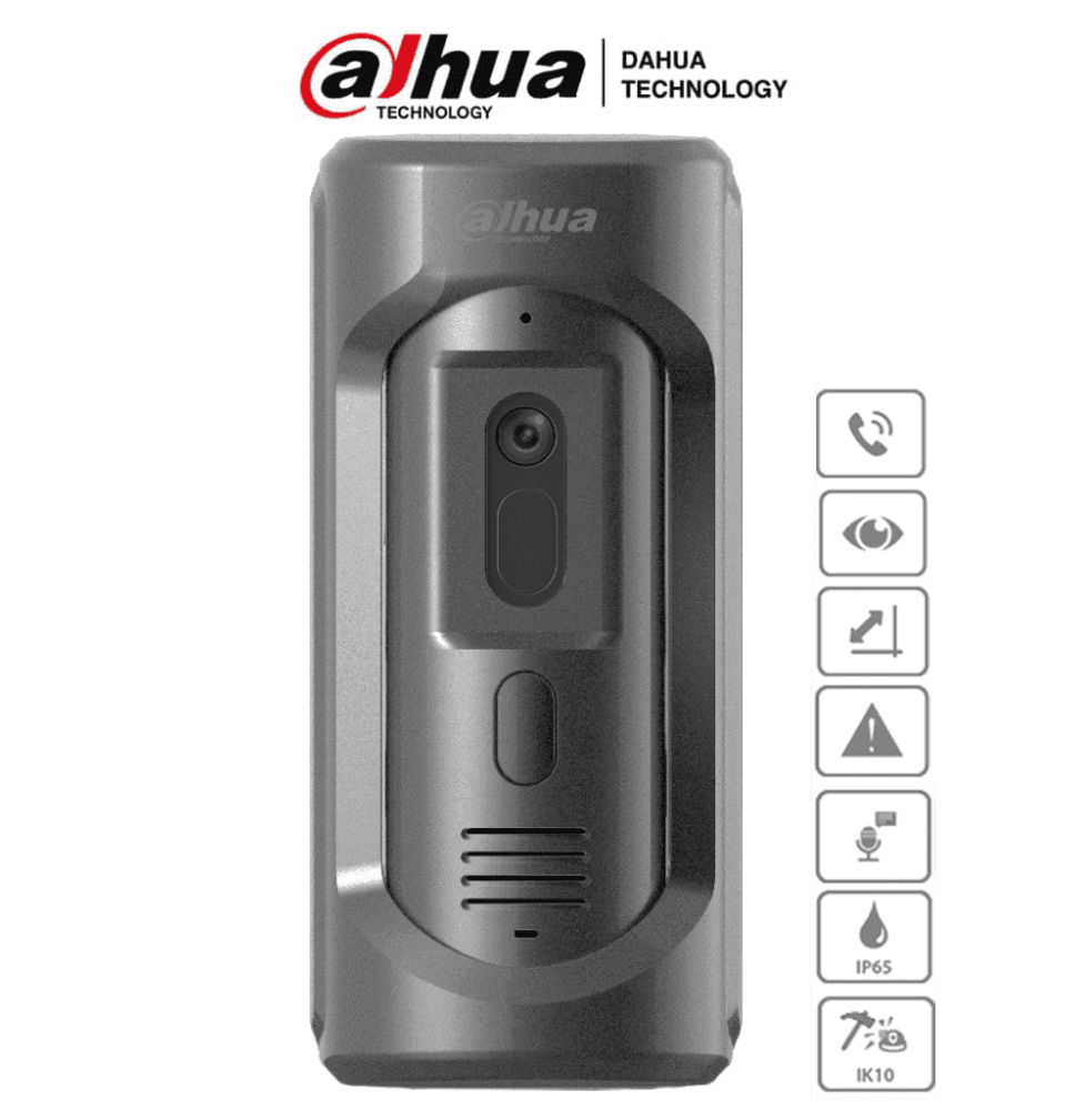 DAHUA VTO2101E-P-S2 - Frente de Calle para Videoportero IP/ Antivandalico IK10/ Funci