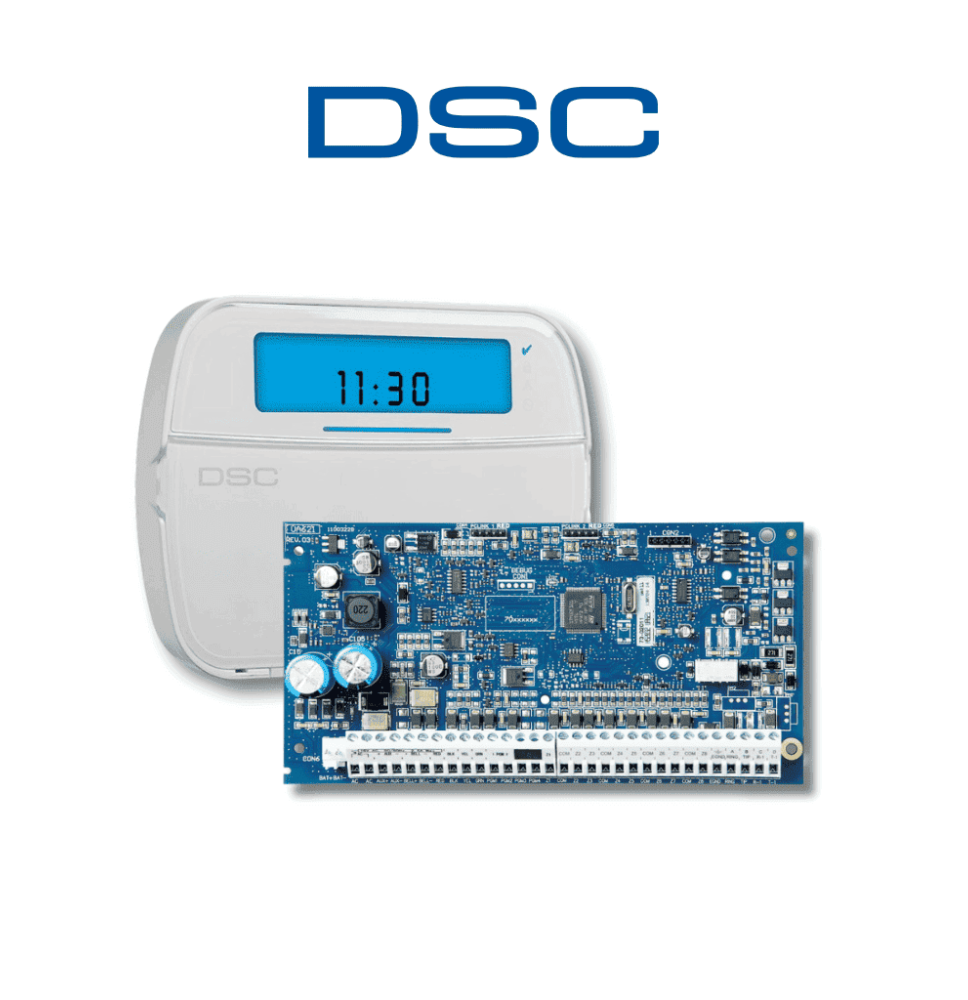 DSC HS2032CLC2SPA -  Kit que contiene Panel de Alarma PowerSeries NEO HS2032  Y Tecla