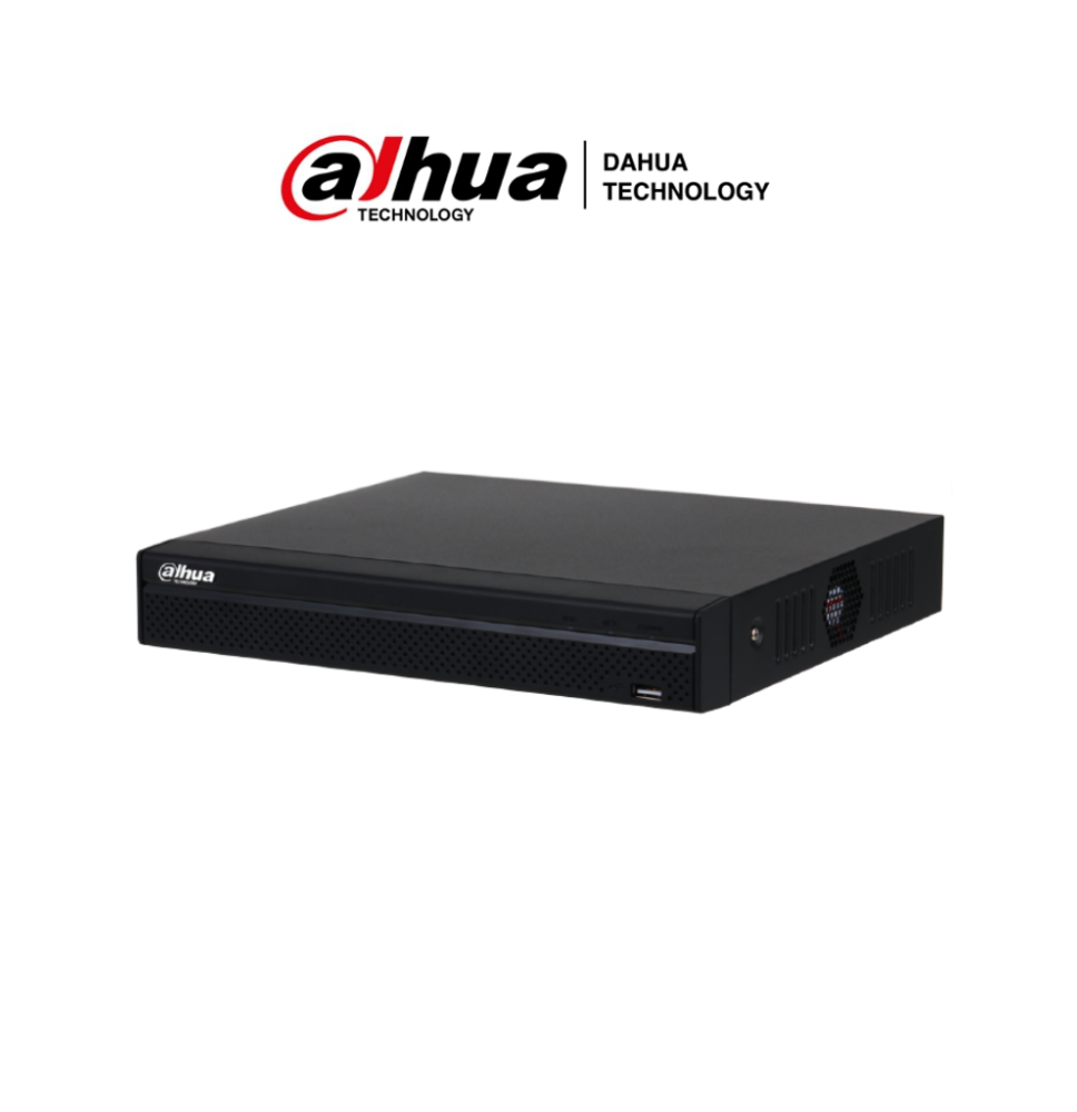 DAHUA NVR1108HS-8P-S3/H - NVR de 8 Megapixeles/ 4k/ 8 Canales IP/ 8 Puertos PoE/ Smar