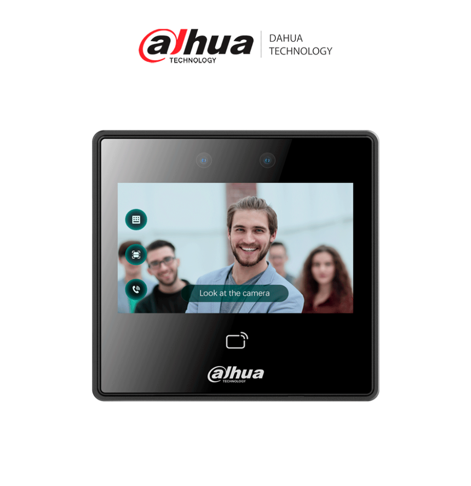 DAHUA DHI-ASI3213A-W - Control de Acceso con Reconocimiento Facial/ Pantalla de 4.3 P