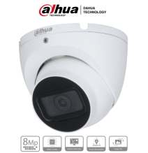 DAHUA IPC-HDW1830T-S6 - Camara IP Domo 4k/ 8 Megapixeles/ Lente de 2.8 mm/ 105 Grados