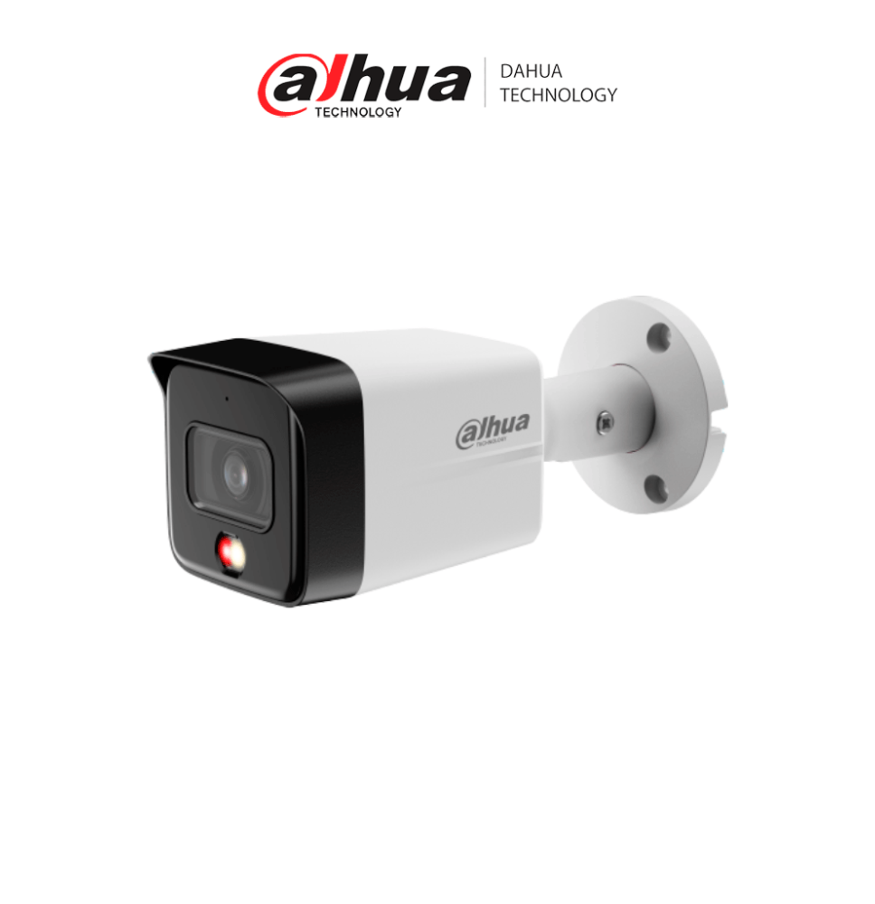 DAHUA IPC-HFW1839TC-A-IL - Cámara IP Bullet 4k Full Color + Iluminación Dual/ 8 Megap