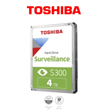 TOSHIBA HDWT840UZSVA - Disco Duro de 4 TB  Serie S300 especial para videovigilancia