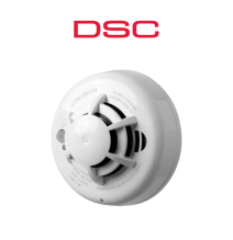 DSC WS4936 - Detector de humo fotoeléctrico y calor inalámbrico con frecuencia 433 Mh