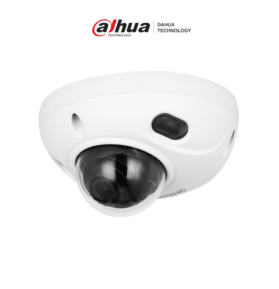 DAHUA IPC-HDBW3241F-AS-S2 - Cámara IP Domo Antivandálica de 2MP con lente de 2.8mm y