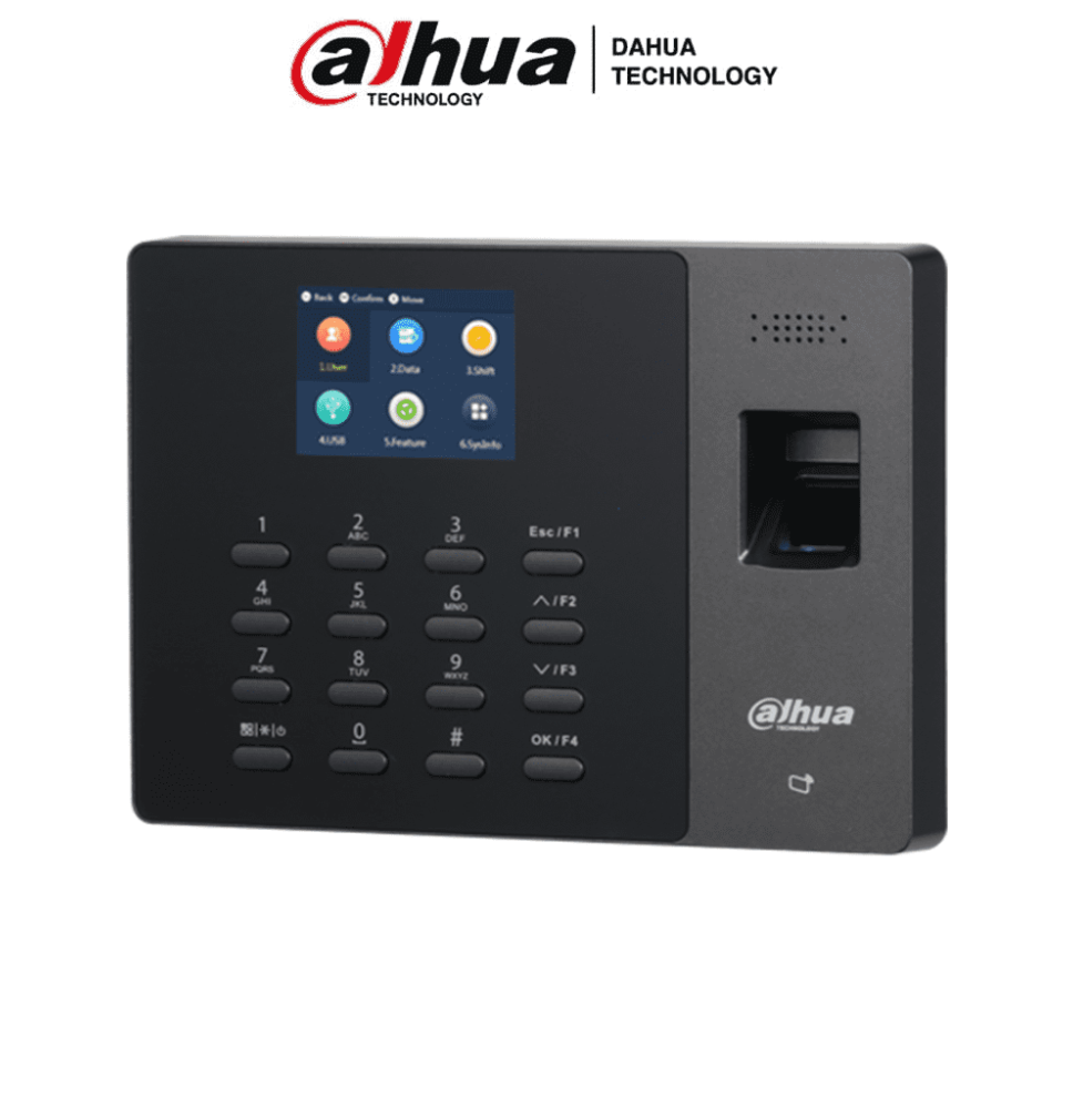 DAHUA ASA1222G - Control de Asistencia StandAlone con Batería Incluida/ 1 000 Usuario