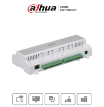 DAHUA  ASC1204B - Panel de Control de Acceso para 4 Puertas y 4 Lectoras/ 100 000 Tar