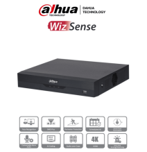 DAHUA DH-XVR5104HS-4KL-I3 - DVR 4k de 4 Canales y 4 IP o hasta 8 IP. Equipado con Wiz