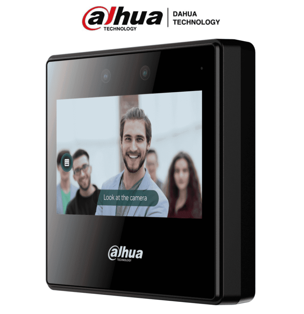 DAHUA ASA3223A-W - Control de asistencia con reconocimiento facial  pantalla táctil d