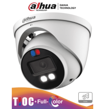 DAHUA DH-HAC-ME1809HN-A-PV - Camara Domo TiOC 4k/ Disuasión Activa/ Iluminador Dual I