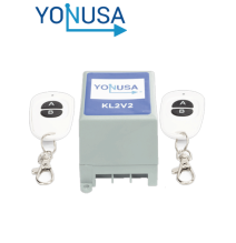 YONUSA KL2V2 -  Modulo de mando receptor y dos transmisores compatible con todos los