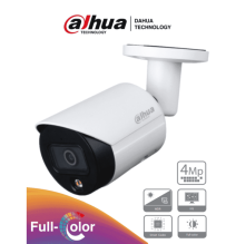 DAHUA IPC-HFW2439S-SA-LED-28 - Camara Bullet IP de 4 Megapixeles/ Full Color/ Lente d