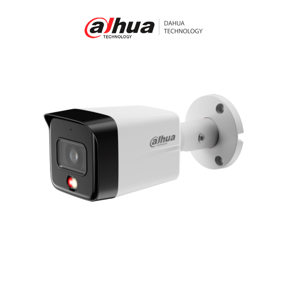 DAHUA DH-IPC-HFW1639TC-A-IL  - Cámara IP Bullet de 6 Megapixeles/Dual Light/ WizSense