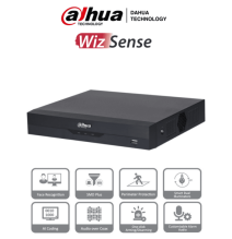 DAHUA XVR5108HS-I3 - DVR de 8 canales 5MP Lite  WizSense con IA  H.265+  8 Canales HD