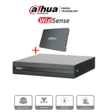 DAHUA XVR1B04H-I-SSD - DVR de 4 Canales 5 Megapixeles Lite/ Con Disco SSD de 512GB Es