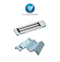 YLI YM500NLEDPACK - Paquete de Cerradura Magnética con Indicador LED y Soporte MBK500