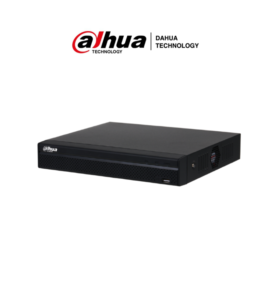 DAHUA NVR1104HS-P-S3/H - NVR de 8 Megapixeles/ 4k/ 4 Canales IP/ 4 puertos PoE/ Smart