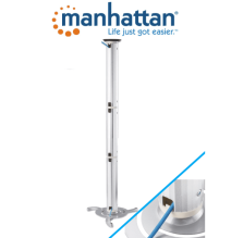 MANHATTAN 424820 - Soporte de Techo para Proyector/ 10 Kg de Carga/ Barra Extensible