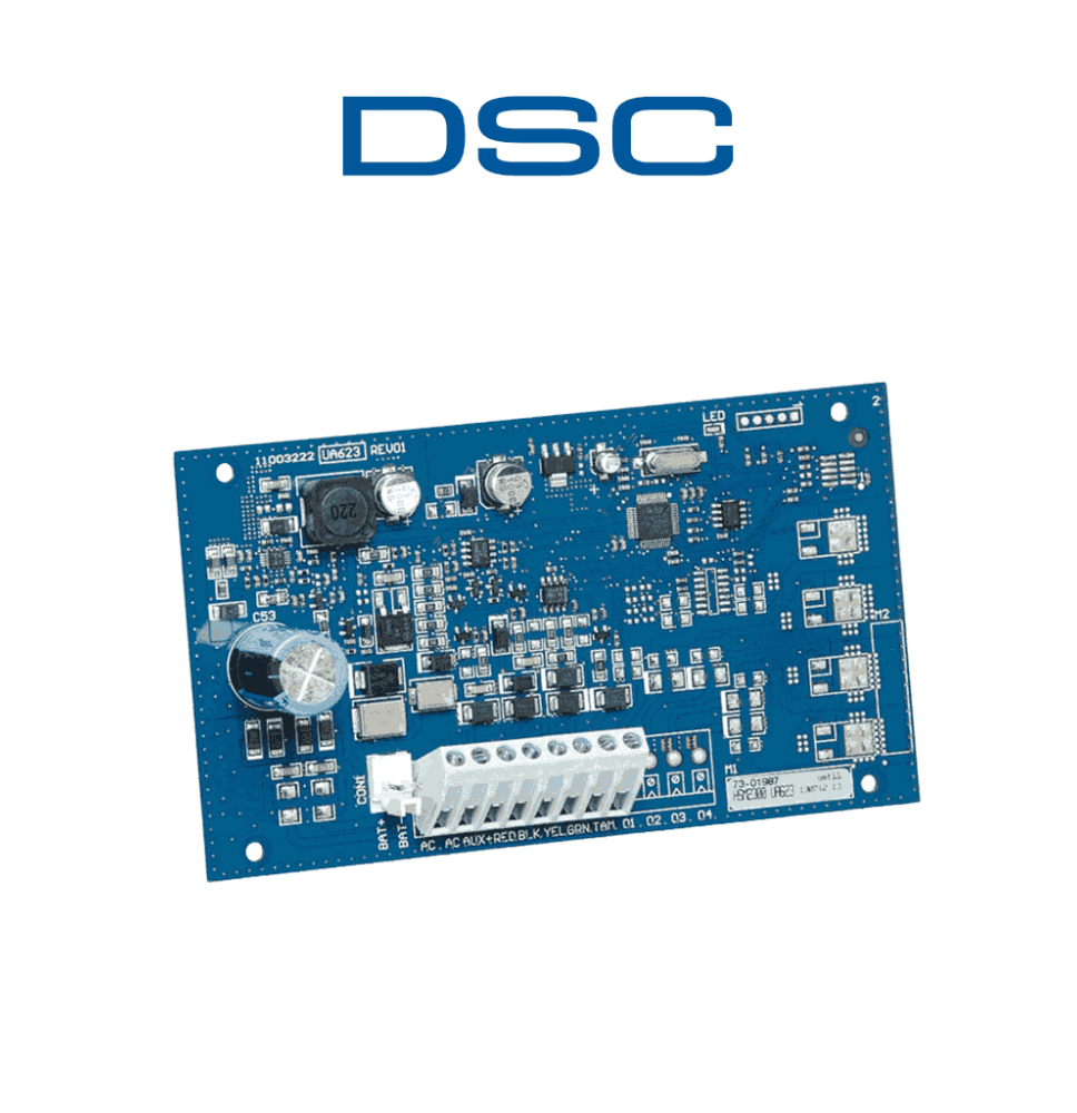 DSC HSM2300 - Módulo Fuente de Alimentación 12 VCD @ 1A  compatible con panel NEO  PR