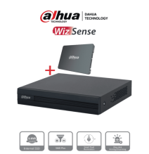 DAHUA XVR1B08-I-SSD - DVR de 8 canales 1080p Lite/ Con disco SSD de 512GB especial pa